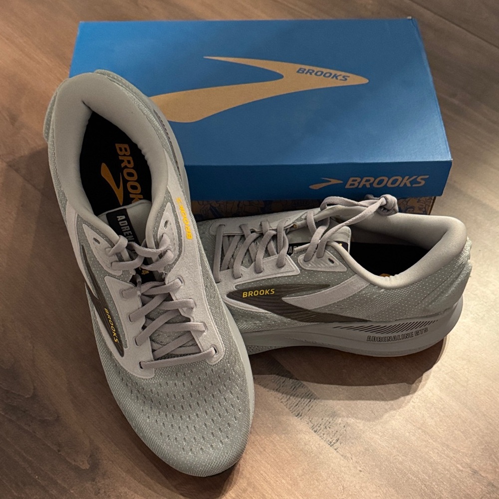 NIB Men’s Brooks Gray Athletic Shoes